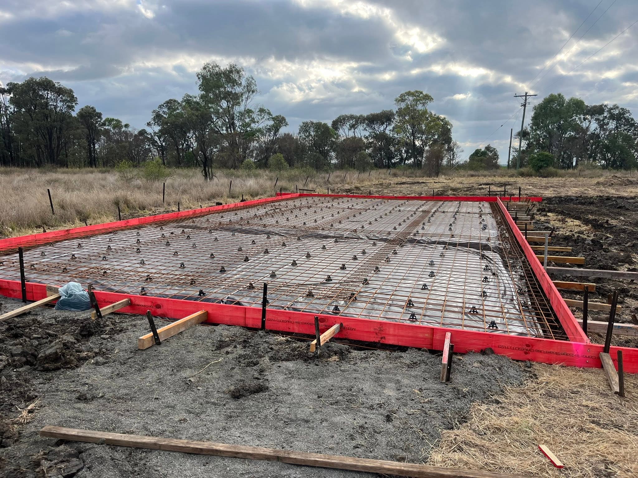 Before: Rural Shed Slab